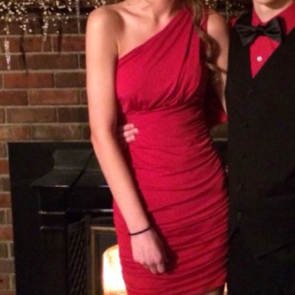 Red dress